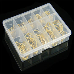 100pcs Fish Hooks Strong and Versatile for Saltwater and Freshwater Fishing