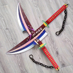 Bamboo Wooden Samurai Sword Anime Samurai Sword for Cosplay and Roleplaying