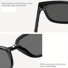 Men's Large Frame UV Protection Sunglasses for Outdoor Beach
