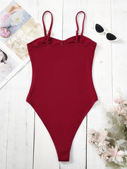 Versatile Sleeveless Bodysuit Women's Clothing