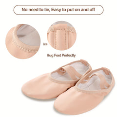 Soft Sole Ballet Shoes for Girls - Breathable Dance Training Shoes