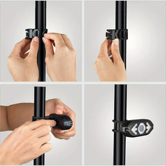 Wireless Remote Bike Tail Light w/ Signals USB Rechargeable Waterproof & Bright