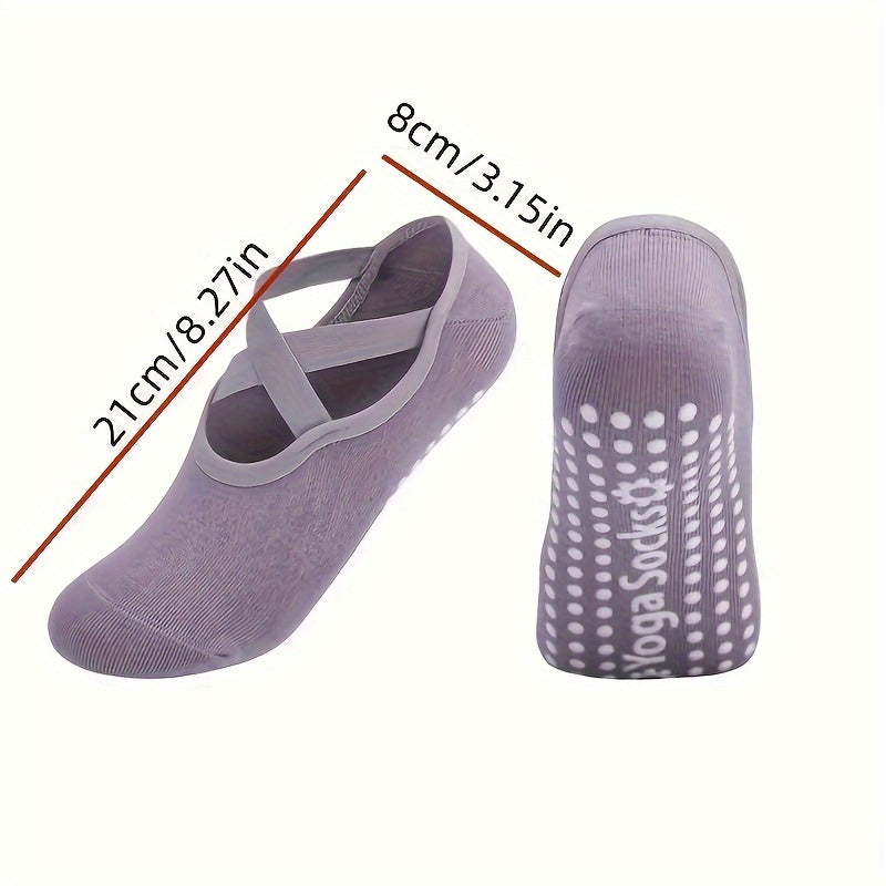 Yoga Grip Bottom Socks Pilates Socks Non Slip Cushion