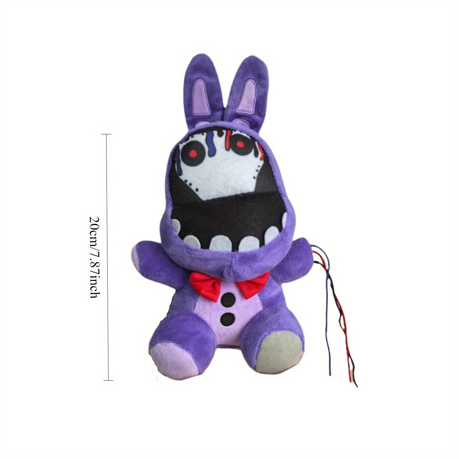 Purple Whimsical Cartoon Character Plush Decor Gift