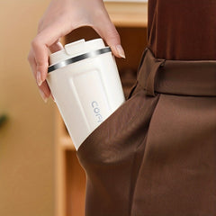 European Style Stainless Steel Insulation Mug - 380ml/12.8oz