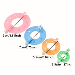 8pcs Yarn Pom Knitting Machine Tool Four Specifications Pompom Knitting Machine