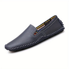 Men's Minimalist Loafers Stitched Comfy Casual Shoes