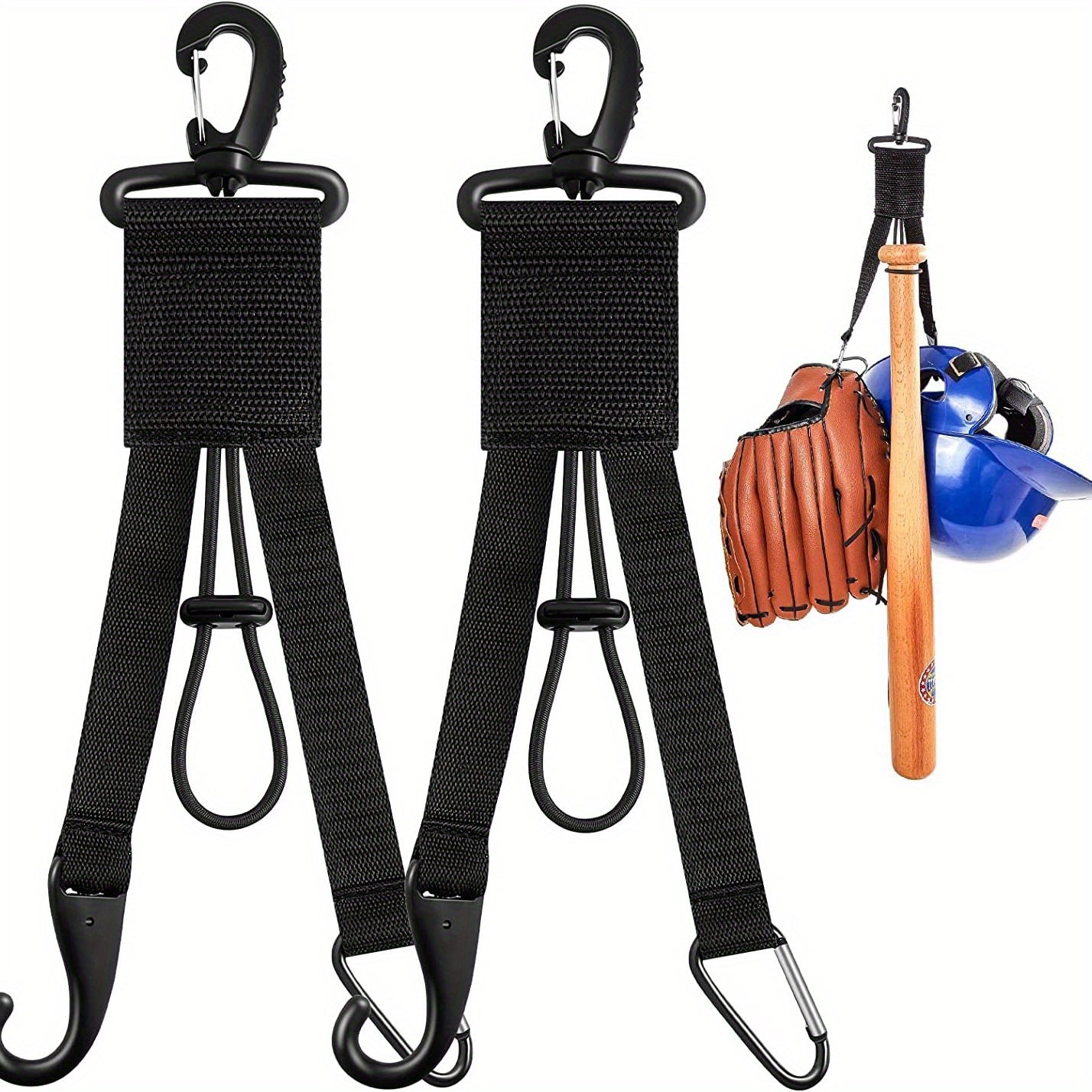 Baseball Softball Gear Hanger Holder Bat Clip Helmet Hook Glove Clip