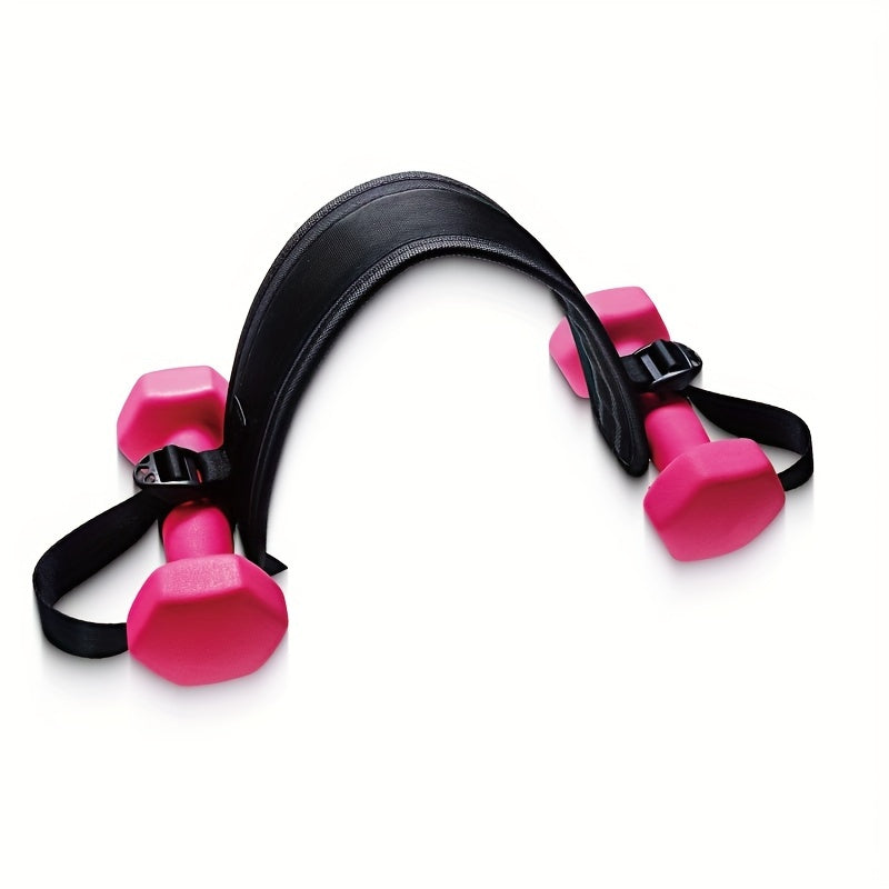 Hip Thrusting Belt Waist Weighted Training Belt Adjustable for Dumbbell Lifting