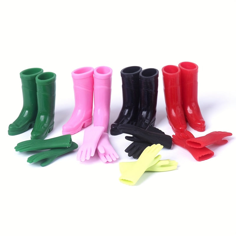 Silicone Cleaning Gloves & Boots for Dollhouses