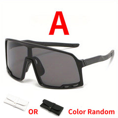 Men's Cycling Sunglasses Large Frame Sports Glasses