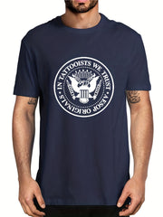 Men's Tattooists Print T shirt Casual Tee