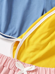 3 Packs Girls Casual Athletic Shorts Kids Active Yoga Shorts