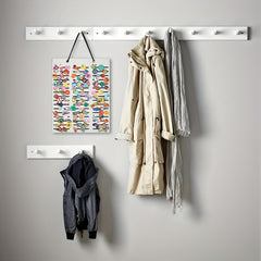 Shoe Charms Organizer Hanging Display Holder for Clog Charms