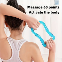2 PCS Yoga Rings for Home or Gym Workout Strengthen Chest Thighs Arms