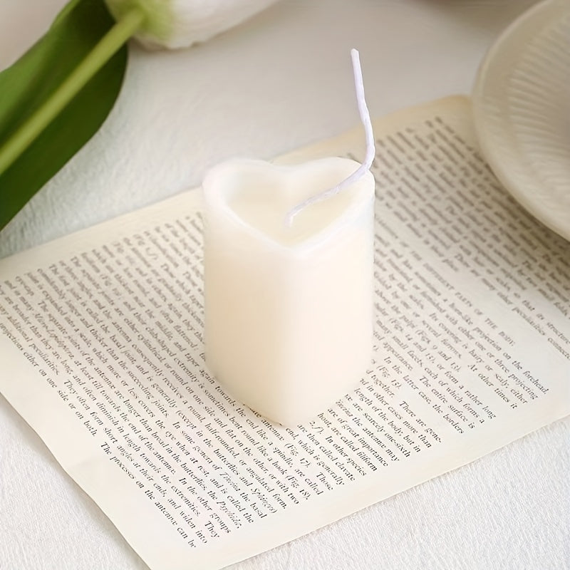 1PC Love Candle Outdoor Candle Home Lighting Candle Emergency Candle