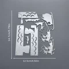 1pc Christmas Metal Cutting Dies Scrapbooking Die cuts For Paper Card Making