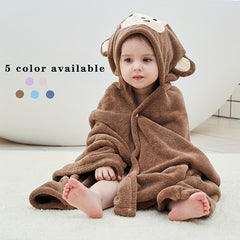 Soft & Warm Toddler Baby Hooded Towel for Newborns Infants & Toddlers