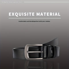 Men's PU Leather Business Belt for Dress Pants