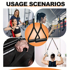 Resistance Band Cable Machine Handles - Exercise Handles