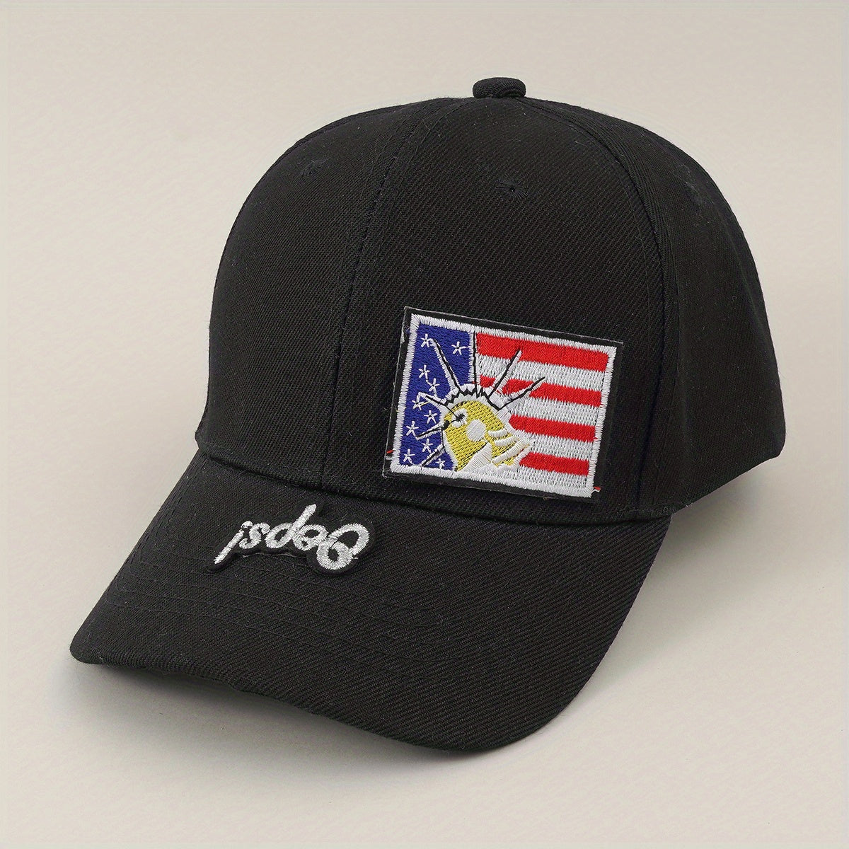 Flag Embroidery Baseball Cap Adjustable Couple Dad Hat