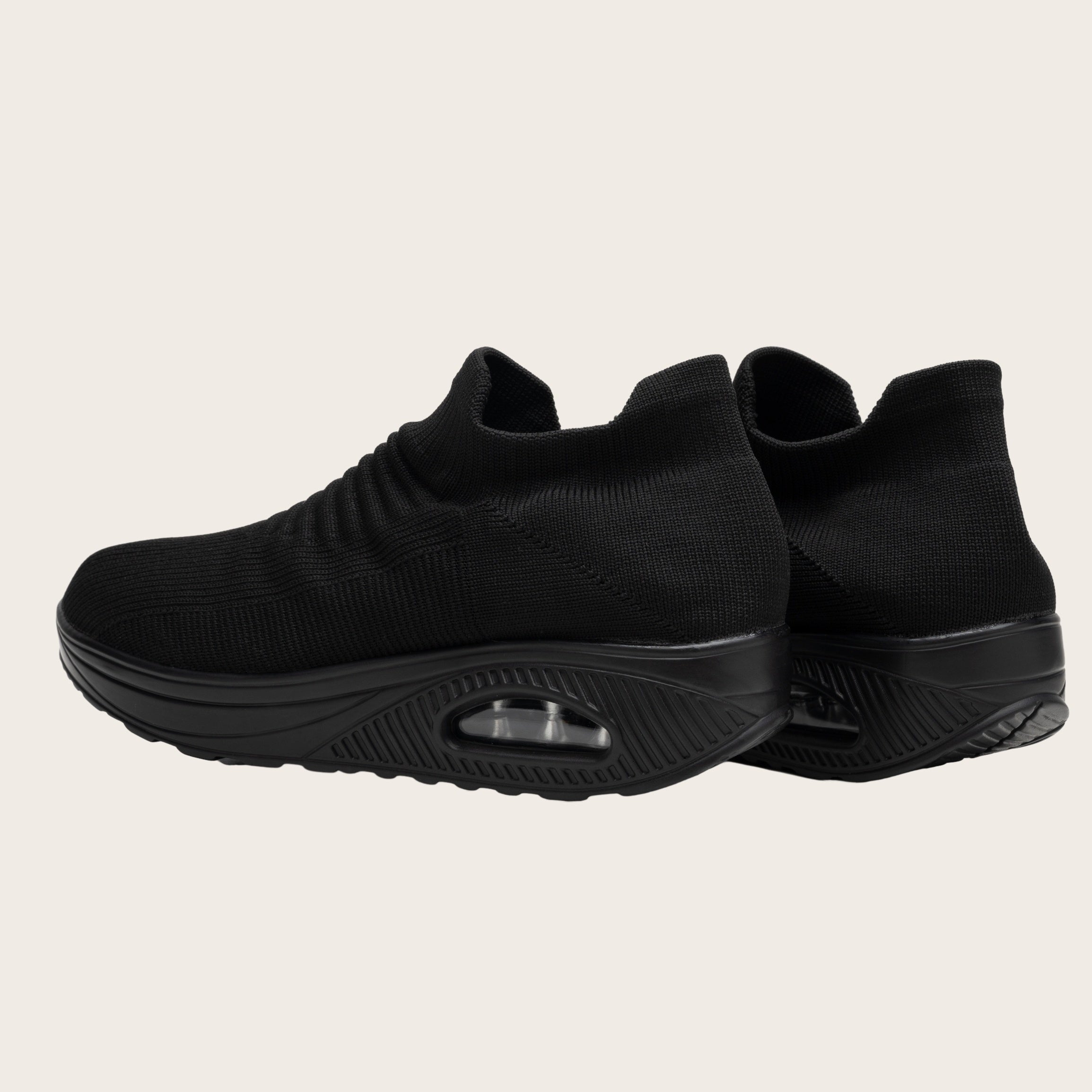 Women's Slip On Air Cushion Sneakers Lightweight Outdoor Shoes