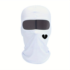 Love Print Outdoor Cycling Hat Sunscreen Windproof Balaclava