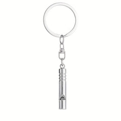 Survival Whistle Keychain Portable Life saving Whistle Car Key Chain