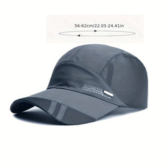 Breathable Sun Protection Baseball Cap Quick Drying