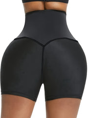 High Waist Yoga Sauna Sweat Shorts Women's Activewear