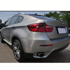 Brushed Metallic Aluminum Vinyl Wrap DIY Car Styling