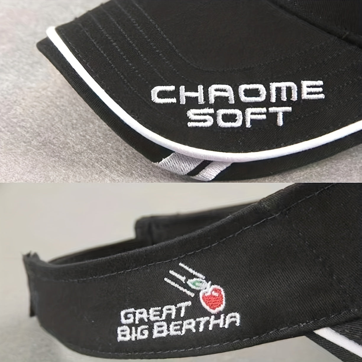 Lightweight Golf Baseball Cap Casual Embroidery Unisex Sun Visor Hat
