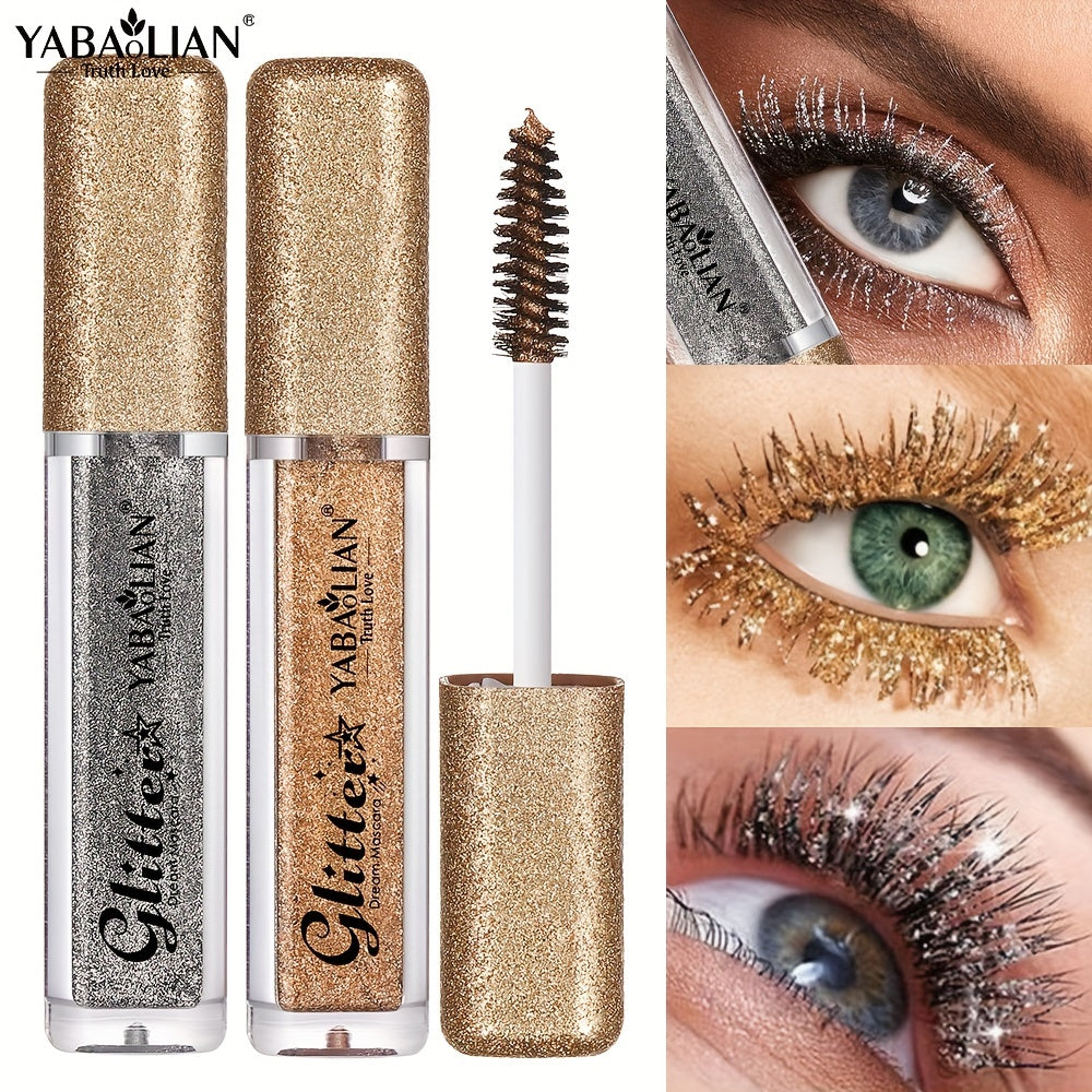 Sparkling Sequin Mascara Long Lasting Eye Makeup