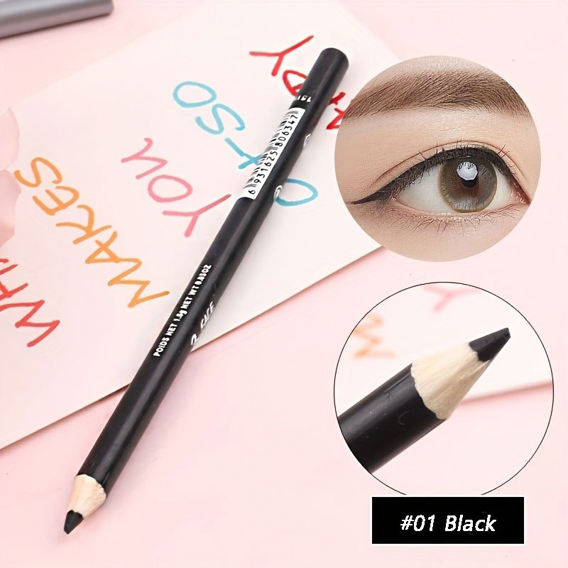 Brown Eyeliner Pencil Waterproof Sweat Proof Long Lasting Smudge Proof