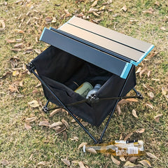 Durable Folding Table For Outdoor Activities Aluminum Bracket Wear Resistant