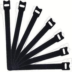 24pcs Reusable Zipper Strap Wire Organization Tape