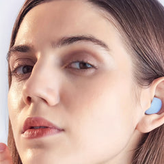 3 Pairs Waterproof Noise Cancelling Silicone Earplugs for Adults