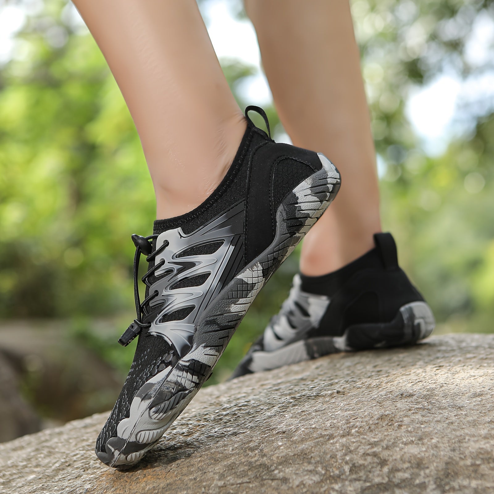 Unisex Bare Water Shoes Adjustable Buckle Quick Dry Non Slip