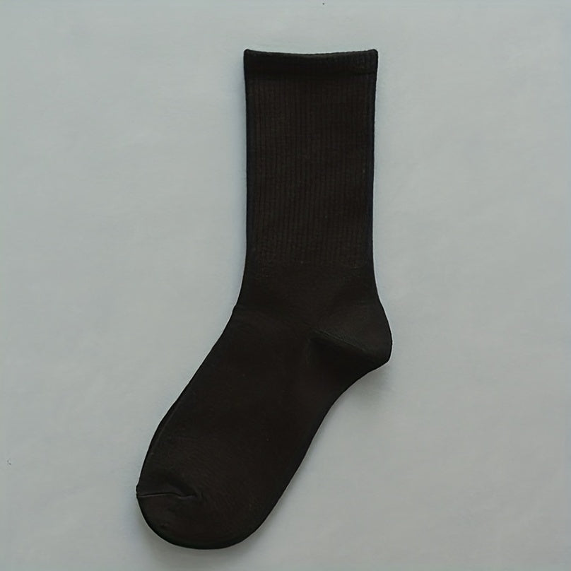 4 Pairs Boys Cotton XX Pattern And Street Style Mid Tube Socks