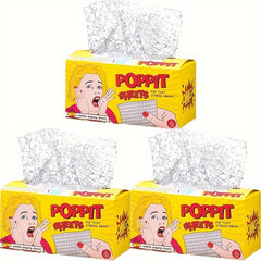 Venting Decompression Bubble Paper 20pcs Office Paper Press Burst Christmas