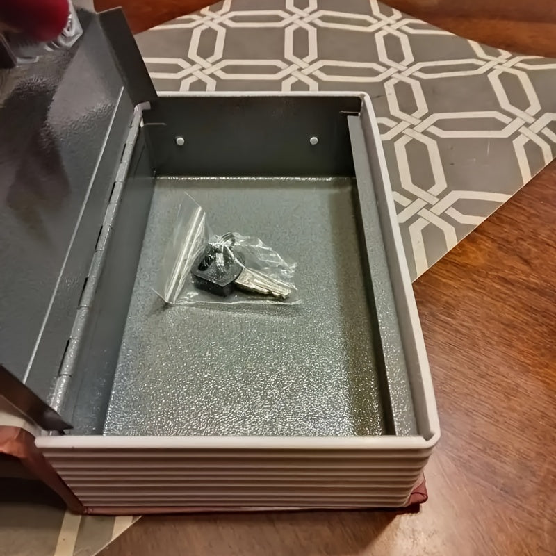 Bible Book Safe Storage Box with Key Lock