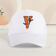 Children's Mesh Print V Baseball Cap Breathable Duck Tongue Cap