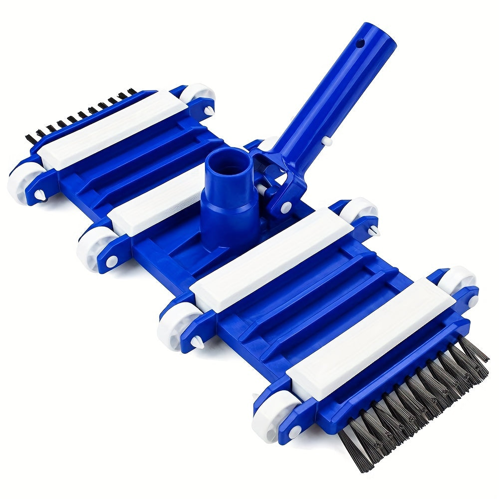 Weighted Pool Vacuum Head with Side Brushes for Swimming Pool or Hot Tub