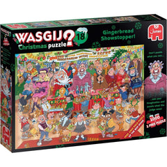 Jumbo Wasgij Christmas 18 Gingerbread Showstopper Puzzle Set
