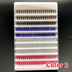 200pcs Cluster Lashes Individual Eyelashes Extension Natural Soft Fans DIY Lash