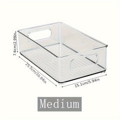 Refrigerator Food Storage Rack Organizer Bins Clear Room Decor Home Decor