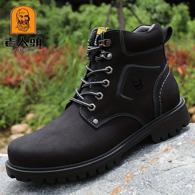 LAORENTOU Men's High Top Boots for Hiking Trekking