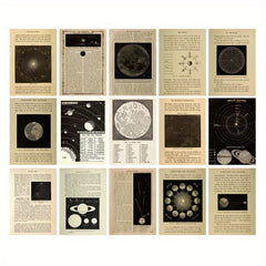 30 Sheets Vintage Inspiration DIY Notebook Paper