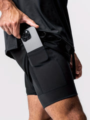 Men's Active Quick Dry Stretch Shorts with Pocket