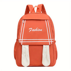 Kids Large Capacity Backpack Travel Schoolbag Flip Pocket Backpack